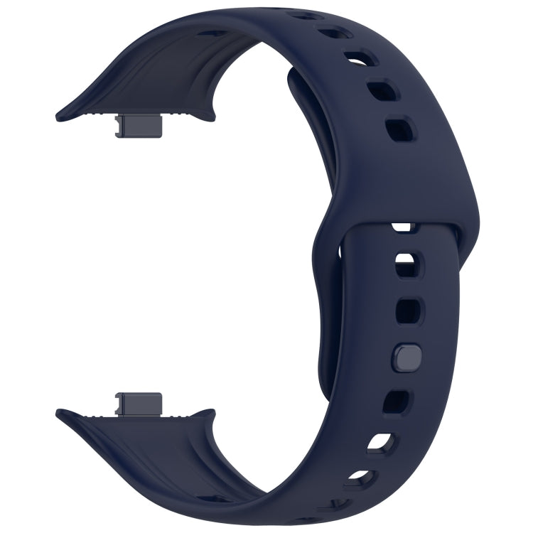 For vivo Watch GT Silicone Watch Band(Dark Blue)