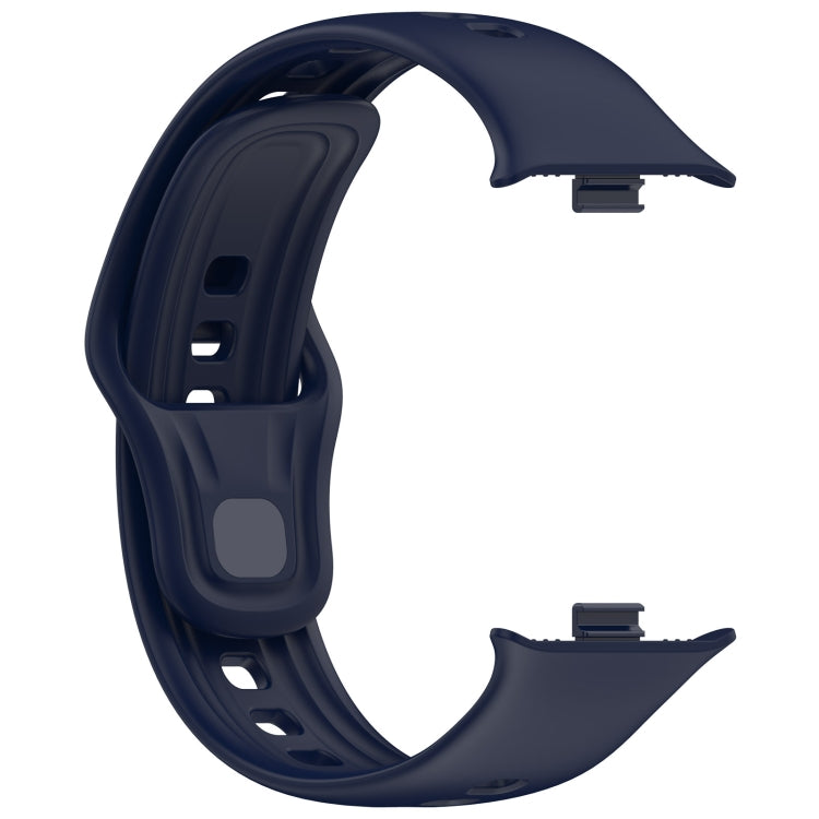 For vivo Watch GT Silicone Watch Band(Dark Blue)