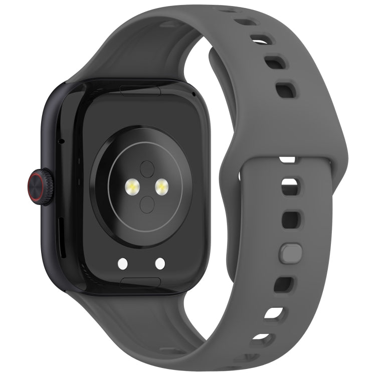 For vivo Watch GT Silicone Watch Band(Dark Gray)
