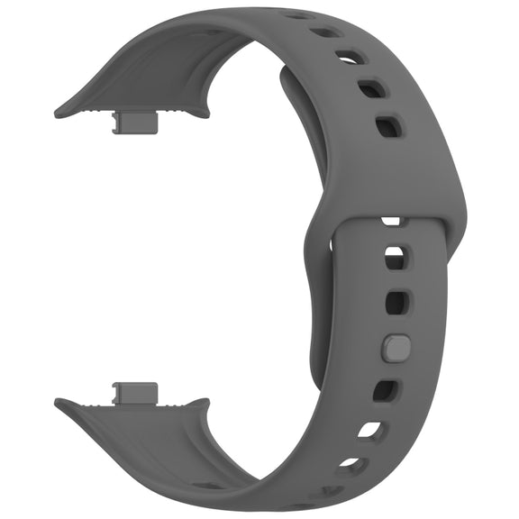 For vivo Watch GT Silicone Watch Band(Dark Gray)