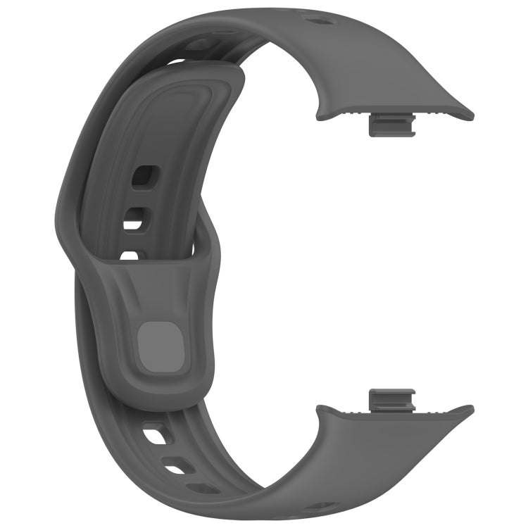 For vivo Watch GT Silicone Watch Band(Dark Gray)