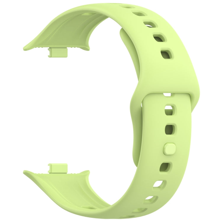 For vivo Watch GT Silicone Watch Band(Lime)