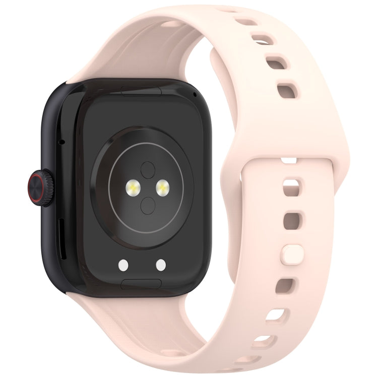 For vivo Watch GT Silicone Watch Band(Light Pink)