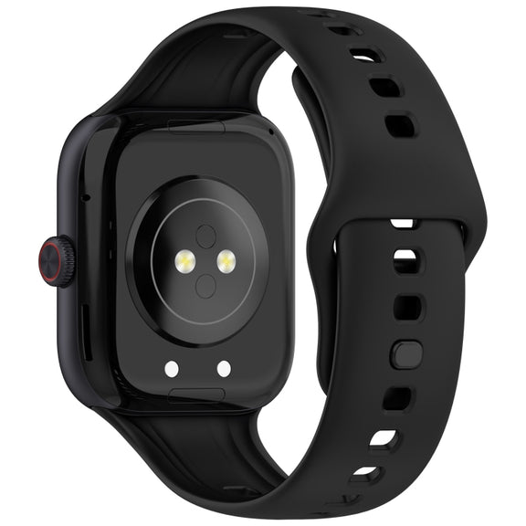 For vivo Watch GT Silicone Watch Band(Black)