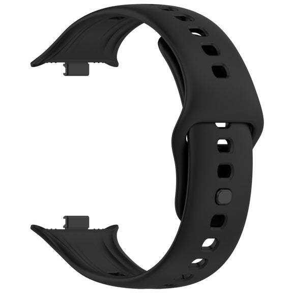 For vivo Watch GT Silicone Watch Band(Black)