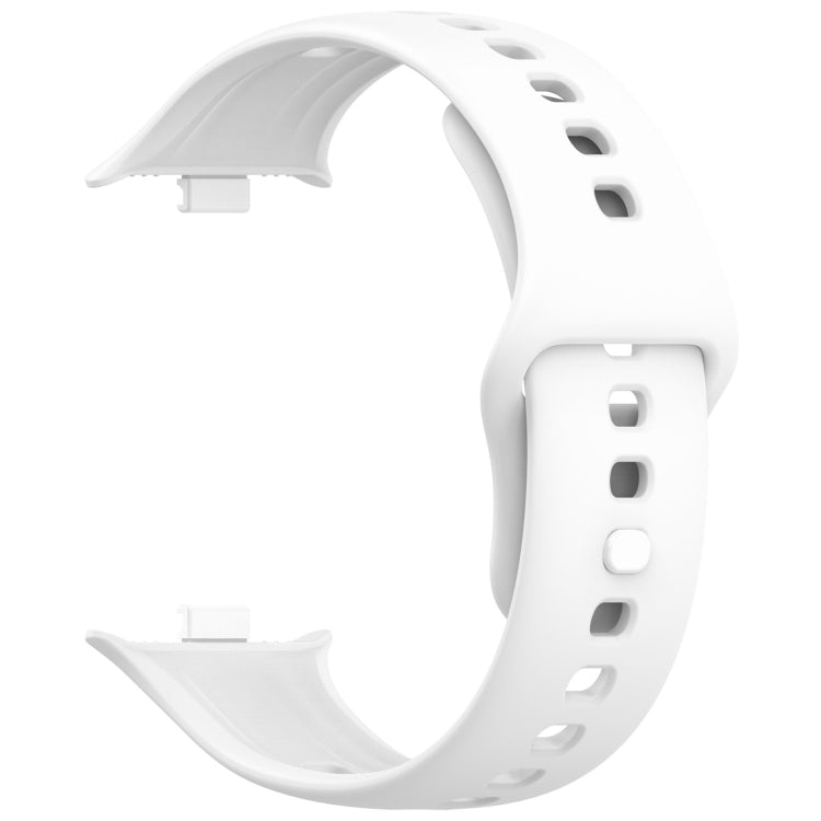 For vivo Watch GT Silicone Watch Band(White)