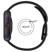 For vivo Watch GT Silicone Watch Band(Black)