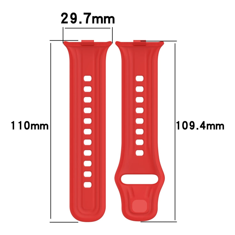 For vivo Watch GT Silicone Watch Band(Dark Green)