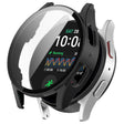 For Samsung Galaxy Watch 7 44mm PC+Tempered Film Integrated Waterproof Watch Protective Case(Black) - Watch Cases by PMC TechLife | Online Shopping South Africa | PMC TechLife | Buy Now Pay Later Mobicred