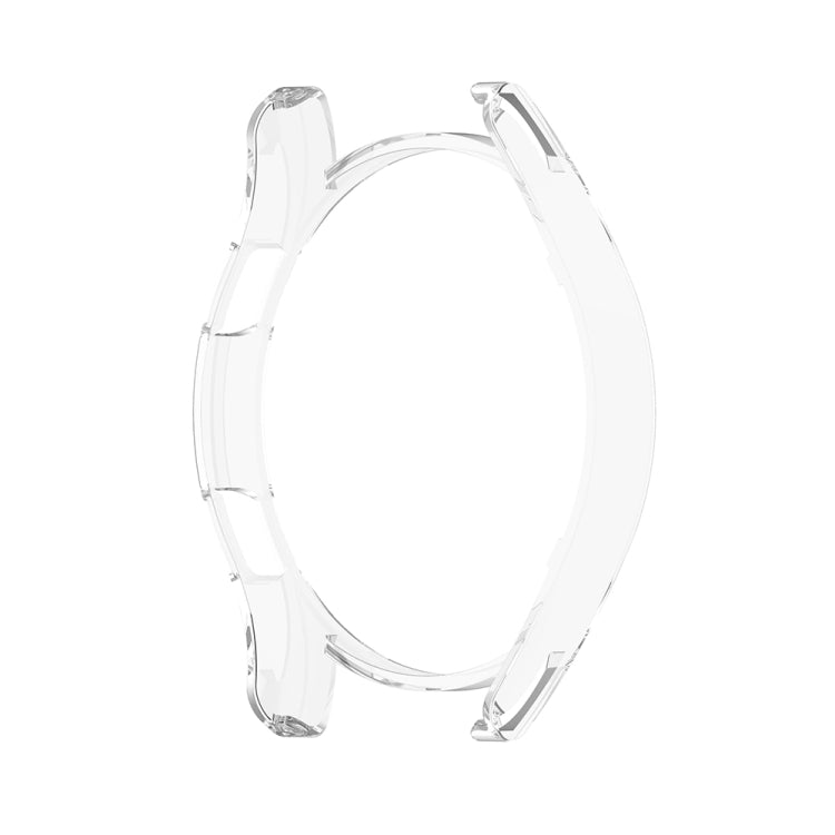For Samsung Galaxy Watch FE 40mm Half Pack Hollow PC Watch Protective Case(Transparent)