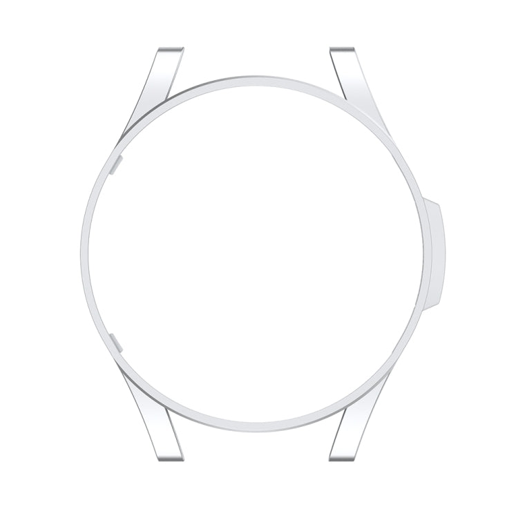For Samsung Galaxy Watch FE 40mm Half Pack Hollow PC Watch Protective Case(Silver)