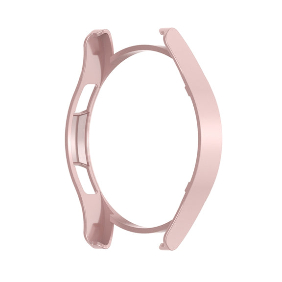 For Samsung Galaxy Watch FE 40mm Half Pack Hollow PC Watch Protective Case(Rose Gold)