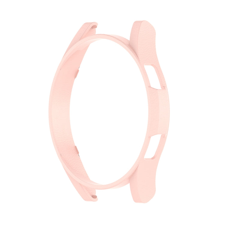 For Samsung Galaxy Watch FE 40mm Half Pack Hollow PC Watch Protective Case(Pink)