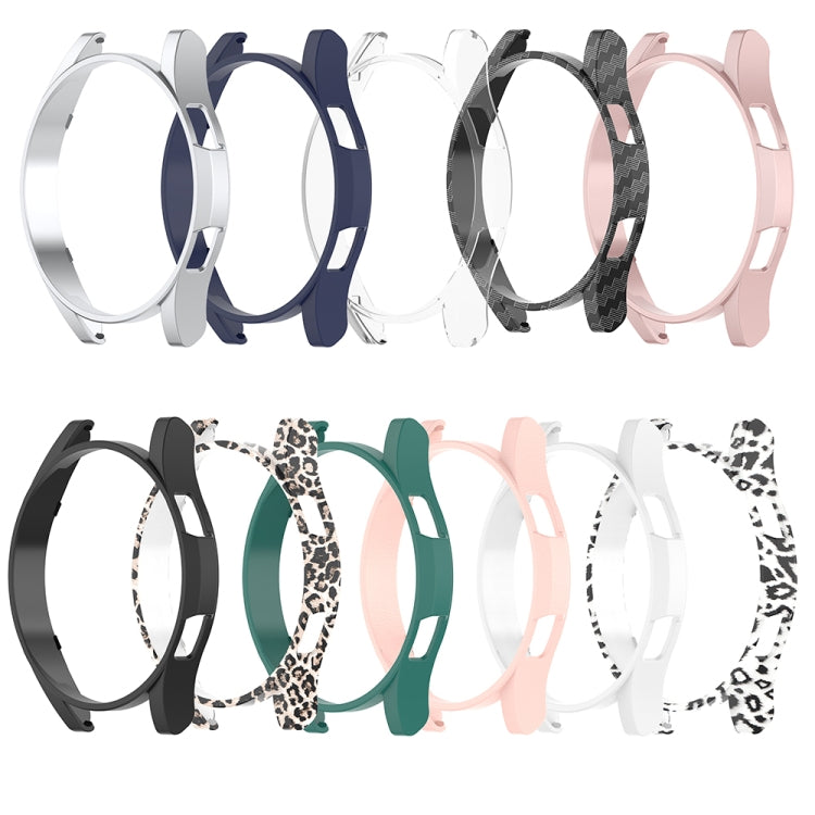 For Samsung Galaxy Watch FE 40mm Half Pack Hollow PC Watch Protective Case(Transparent)