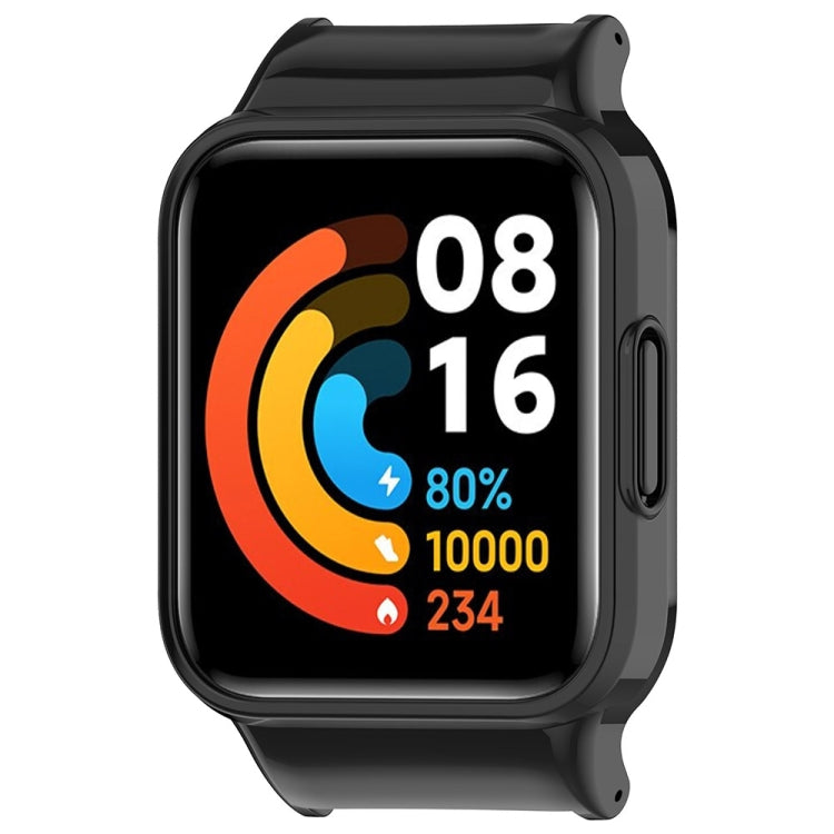 For Redmi Watch 4 Half Pack PC Watch Protective Case(Black)