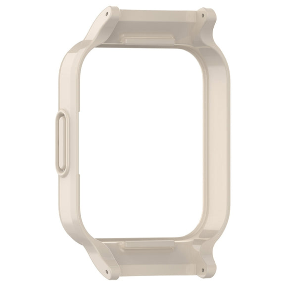 For Redmi Watch 4 Half Pack PC Watch Protective Case(Creamy White)