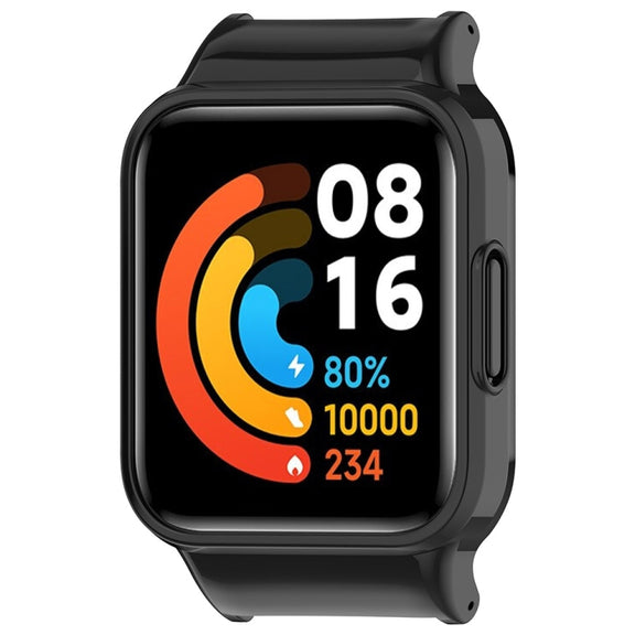 For Redmi Watch 3 Active Half Pack PC Watch Protective Case(Black)