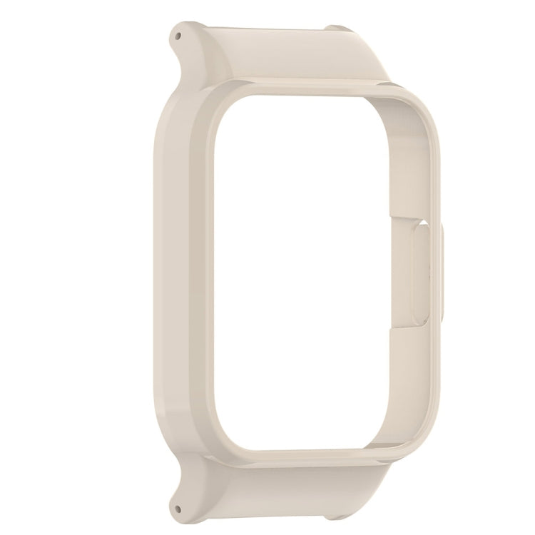 For Redmi Watch 3 Active Half Pack PC Watch Protective Case(Creamy White)