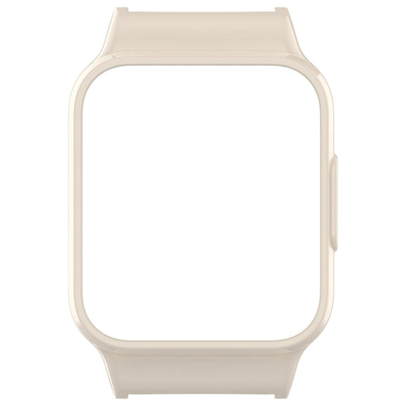 For Redmi Watch 3 Active Half Pack PC Watch Protective Case(Creamy White)