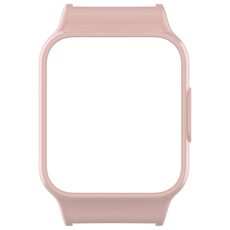 For Redmi Watch 3 Half Pack PC Watch Protective Case(Pink)