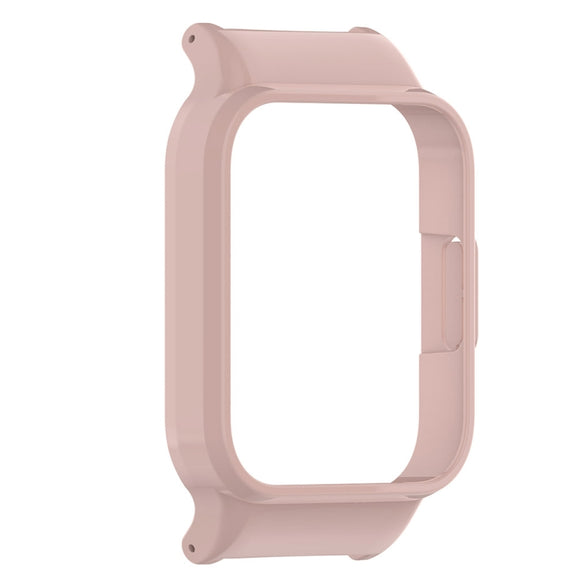 For Redmi Watch 2 Half Pack PC Watch Protective Case(Pink)