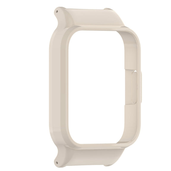 For Redmi Watch 2 Half Pack PC Watch Protective Case(Creamy White)