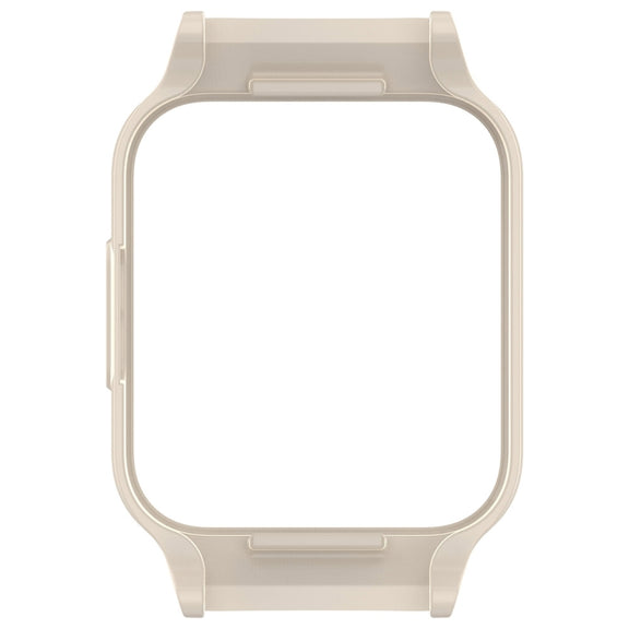 For Redmi Watch 2 Half Pack PC Watch Protective Case(Creamy White)