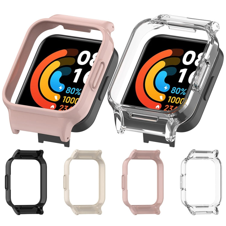 For Redmi Watch 4 Half Pack PC Watch Protective Case(Black)