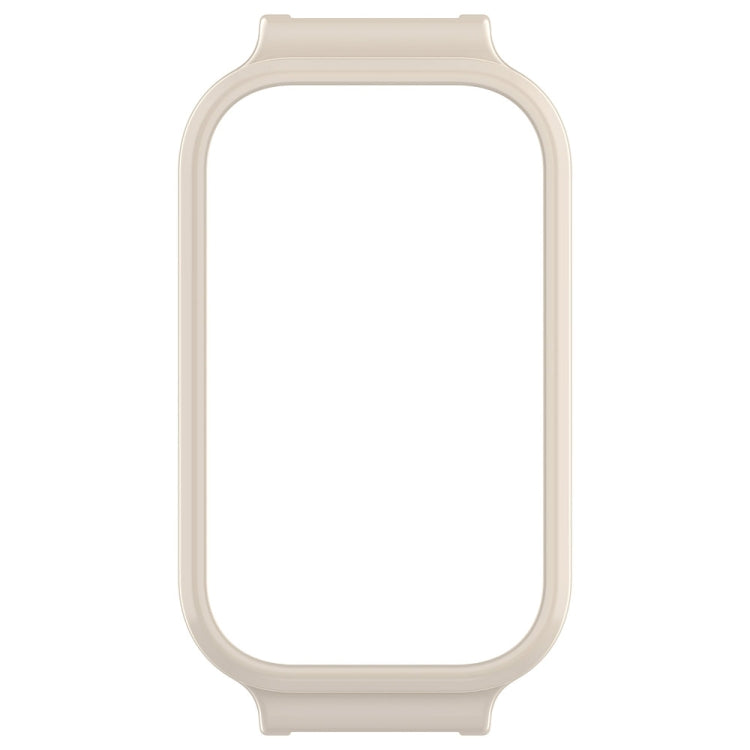 For Redmi Band 2 Half Pack PC Watch Protective Case(Creamy White)