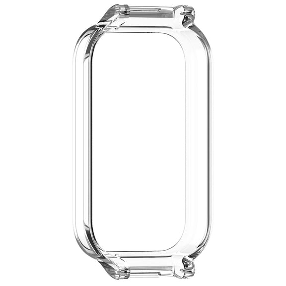 For Redmi Band 2 Half Pack PC Watch Protective Case(Transparent White)