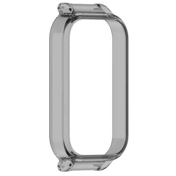 For Redmi Band 2 Half Pack PC Watch Protective Case(Transparent Black)