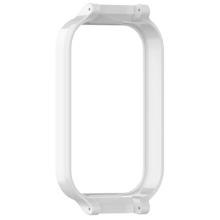 For Xiaomi Smart Band 8 Active Half Pack PC Watch Protective Case(White)
