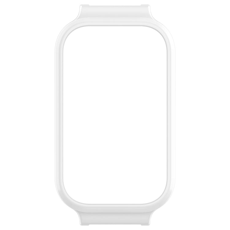 For Xiaomi Smart Band 8 Active Half Pack PC Watch Protective Case(White)
