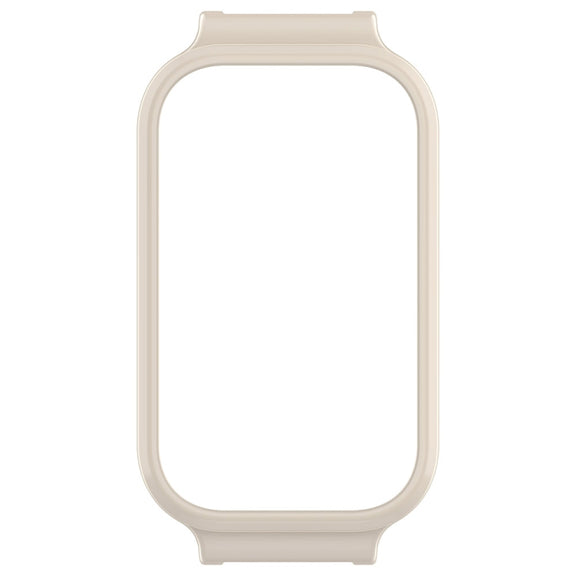For Xiaomi Smart Band 8 Active Half Pack PC Watch Protective Case(Creamy White)