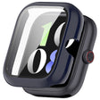 For vivo Watch GT PC + Tempered Glass Film Integrated Watch Protective Case(Ink Blue) - Watch Case by PMC TechLife | Online Shopping South Africa | PMC TechLife | Buy Now Pay Later Mobicred