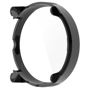 For Suunto Race PC + Tempered Glass Film Integrated Watch Protective Case(Black)
