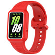 For  Huawei Band 9 Two Color Frame Integrated Silicone Watch Band(Red) - free shipping - PMc TechLife - Order now!