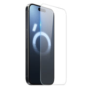 For iPhone 16 Pro Max NORTHJO 2 in 1 TPU Phone Case Screen Protector Tempered Glass Film(Clear)