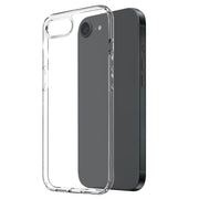 For iPhone 16e NORTHJO 2 in 1 TPU Phone Case Screen Protector Tempered Glass Film(Clear)