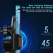 SD11 Car Mount Air Vent Phone Holder 15W Fast Charging Car Wireless Charger