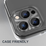 For iPhone 16 Pro / 16 Pro Max ENKAY Aluminium Alloy Tempered Glass Lens Cover Film(Black)