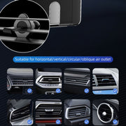 C1 Car Wireless 66W Fast Charger Phone Holder Infrared Sensor Punk Style(Silver)