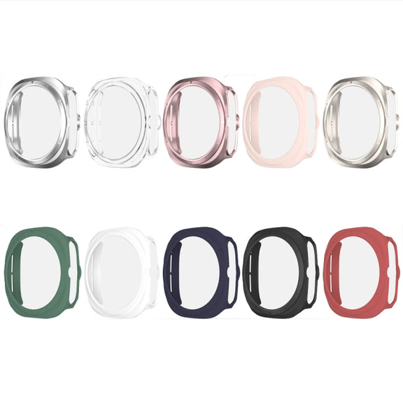 For Samsung Galaxy Watch Ultra 47mm Hollowed PC Watch Protective Case(White)