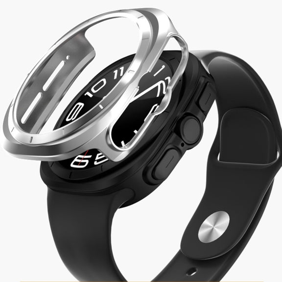 For Samsung Galaxy Watch Ultra 47mm / Ultra 2025 Hollowed PC Watch Protective Case(Rose Gold)
