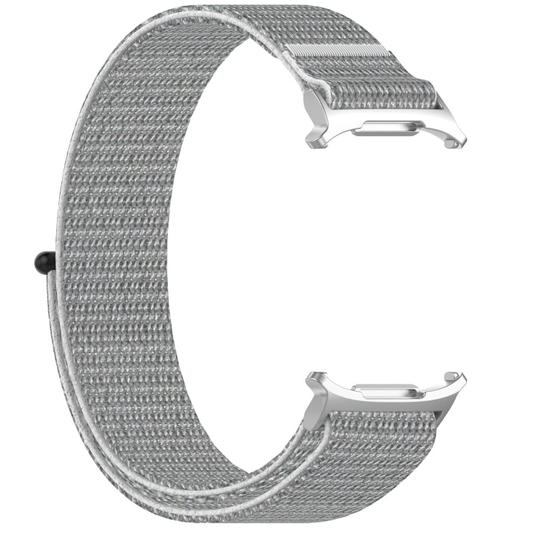 For Samsung Galaxy Watch Ultra 47mm Loop Nylon Hook and Loop Fastener Watch Band(Seashell Color)