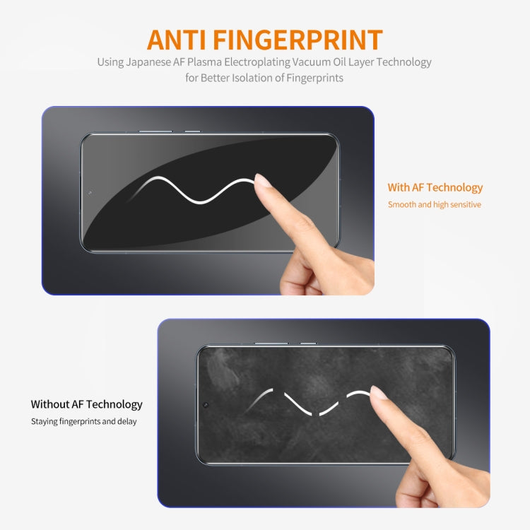 For Google Pixel 9 Pro XL 2pcs ENKAY 9H Big Arc Edge High Aluminum-silicon Tempered Glass Film
