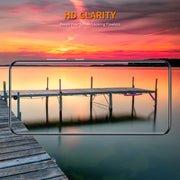 For Google Pixel 9 Pro XL 2pcs ENKAY 9H Big Arc Edge High Aluminum-silicon Tempered Glass Film
