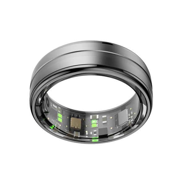 R06 SIZE 8 Smart Ring, Support Heart Rate / Blood Oxygen / Sleep Monitoring / Multiple Sports Modes(Black)
