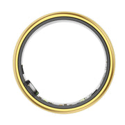 R06 SIZE 8 Smart Ring, Support Heart Rate / Blood Oxygen / Sleep Monitoring / Multiple Sports Modes(Gold)