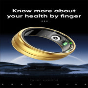 R06 SIZE 9 Smart Ring, Support Heart Rate / Blood Oxygen / Sleep Monitoring / Multiple Sports Modes(Black)